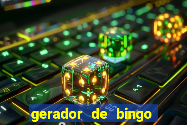 gerador de bingo de palavras